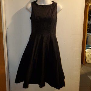 Anni Coco Black Rockabilly Dress